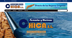 Desktop Screenshot of mariscoschica.com
